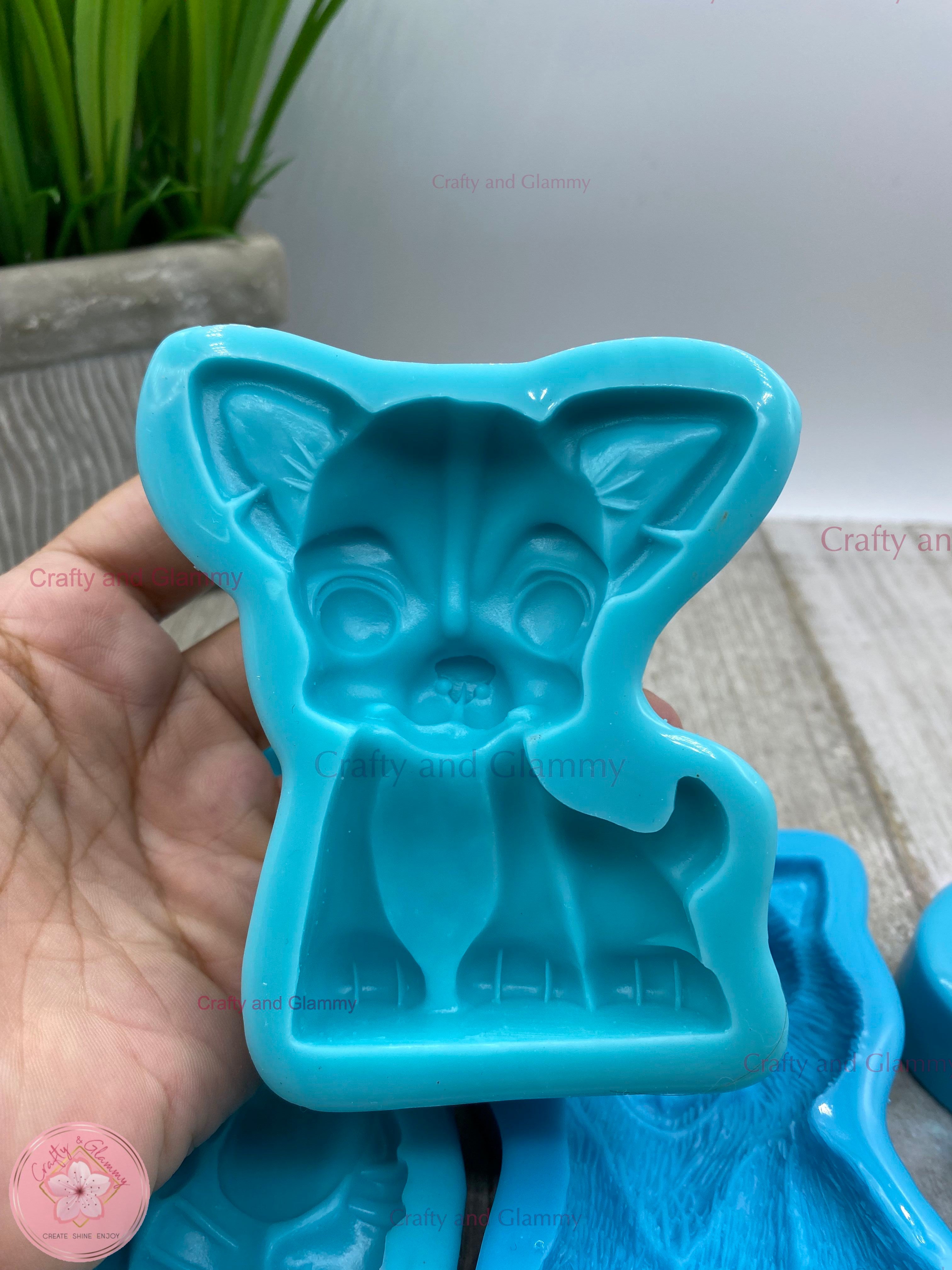 dogs breed silicon mold, pug silicon mold, chihuahua silicon mold, maltese silicon mold, husky silicone mold, basset hound silicone mold, molde silicon perro, cachorros, molde de silicon