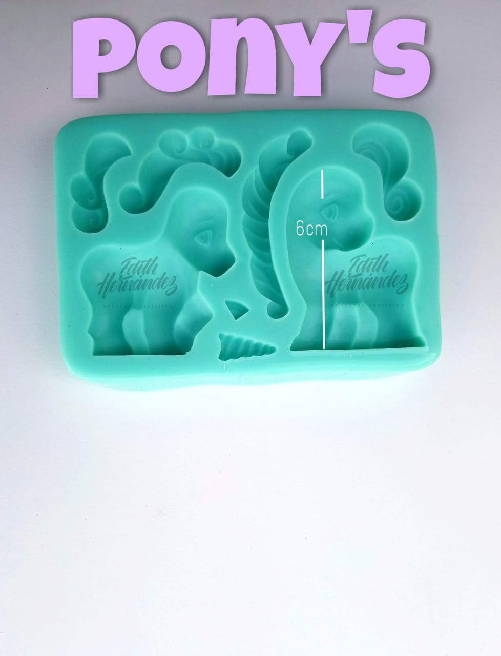 PONY'S SILICONE MOLD BY EDITH