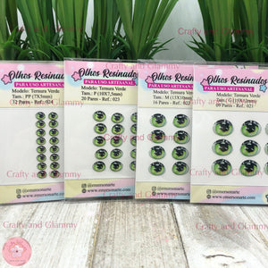 3Deyes, adhesive stickers, decal stickers, 3D eyes, ojos autoadhesivos, ojos 3D, resin eyes, ojos resinados, Mariela Lopez, Valeria Marina, Emerson Nogueira, eyes for dolls